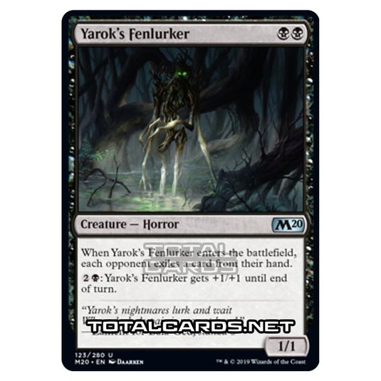 Magic The Gathering - Core Set 2020 - Yarok's Fenlurker - 123/280