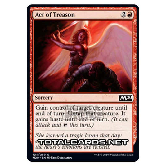 Magic The Gathering - Core Set 2020 - Act of Treason - 124/280