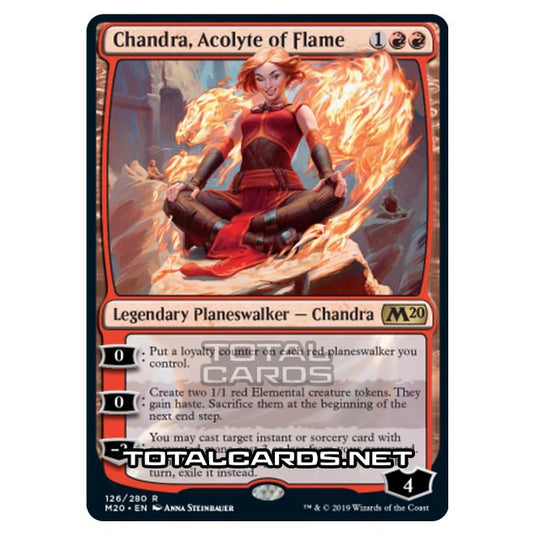 Magic The Gathering - Core Set 2020 - Chandra, Acolyte of Flame - 126/280