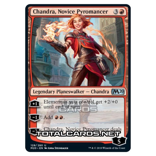 Magic The Gathering - Core Set 2020 - Chandra, Novice Pyromancer - 128/280