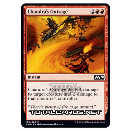 Magic The Gathering - Core Set 2020 - Chandra's Outrage - 130/280