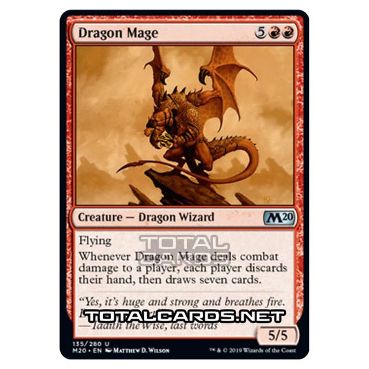 Magic The Gathering - Core Set 2020 - Dragon Mage - 135/280