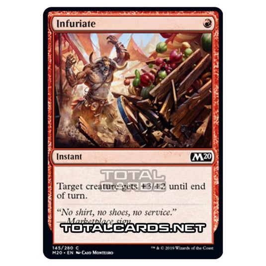 Magic The Gathering - Core Set 2020 - Infuriate - 145/280