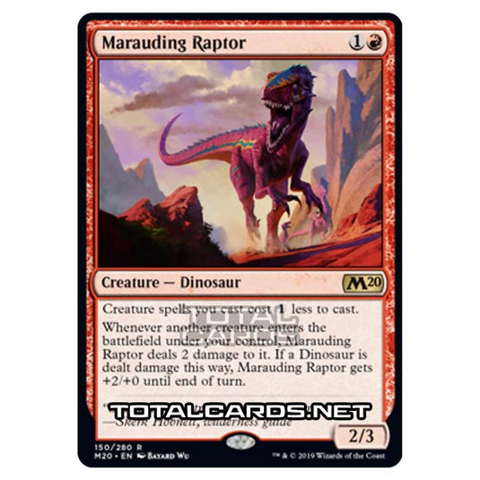 Magic The Gathering - Core Set 2020 - Marauding Raptor - 150/280