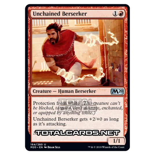 Magic The Gathering - Core Set 2020 - Unchained Berserker - 164/280