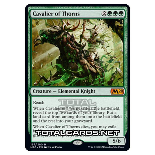 Magic The Gathering - Core Set 2020 - Cavalier of Thorns - 167/280