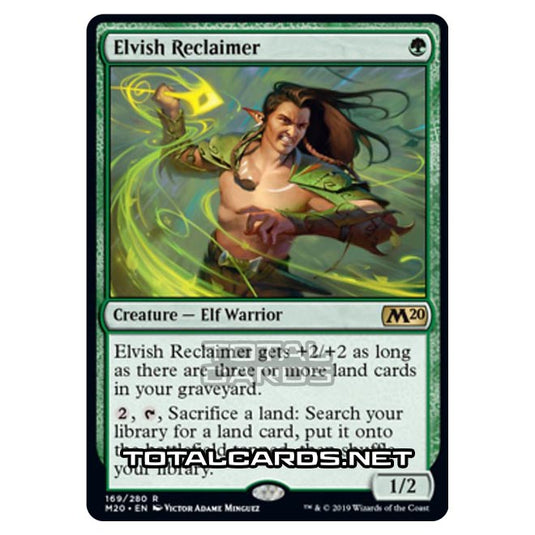 Magic The Gathering - Core Set 2020 - Elvish Reclaimer - 169/280