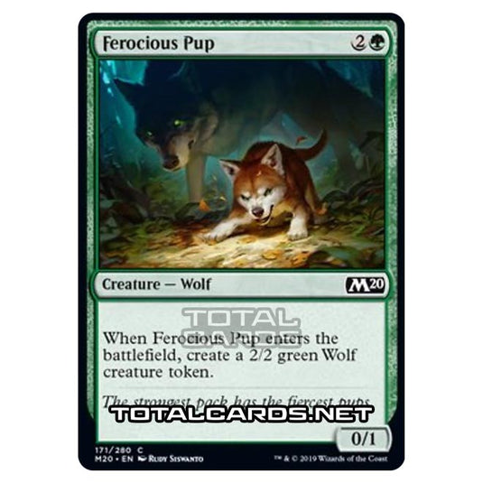 Magic The Gathering - Core Set 2020 - Ferocious Pup - 171/280