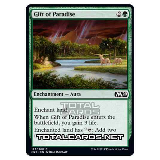 Magic The Gathering - Core Set 2020 - Gift of Paradise - 173/280