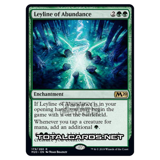 Magic The Gathering - Core Set 2020 - Leyline of Abundance - 179/280