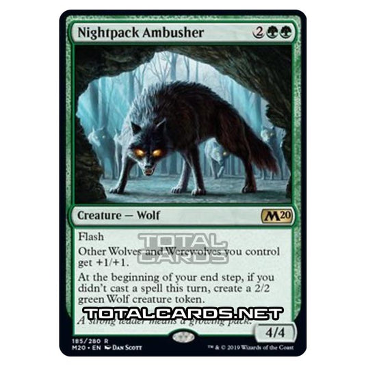 Magic The Gathering - Core Set 2020 - Nightpack Ambusher - 185/280