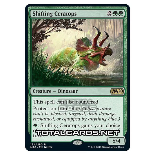 Magic The Gathering - Core Set 2020 - Shifting Ceratops - 194/280