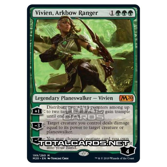 Magic The Gathering - Core Set 2020 - Vivien, Arkbow Ranger - 199/280