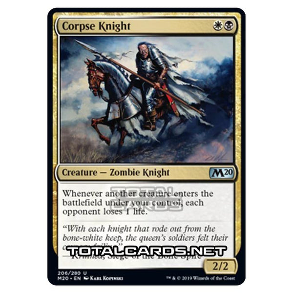 Magic The Gathering - Core Set 2020 - Corpse Knight