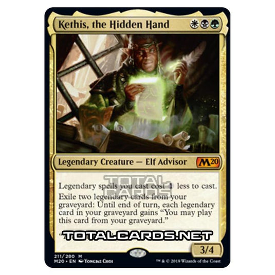 Magic The Gathering - Core Set 2020 - Kethis, the Hidden Hand - 211/280