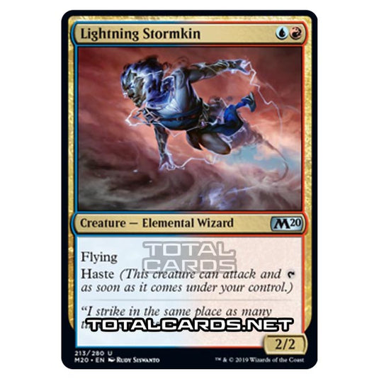 Magic The Gathering - Core Set 2020 - Lightning Stormkin - 213/280