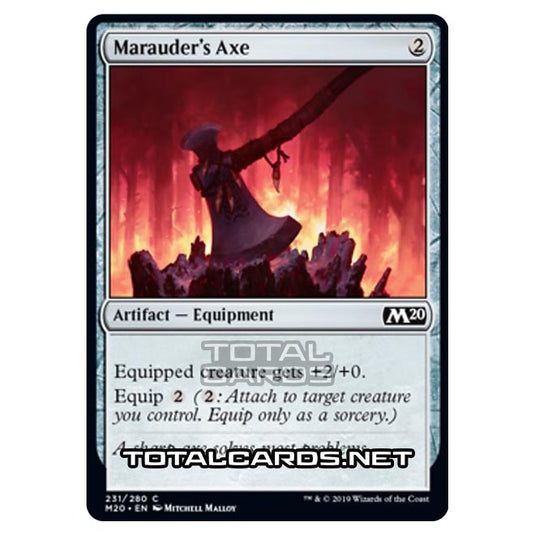 Magic The Gathering - Core Set 2020 - Marauder's Axe - 231/280