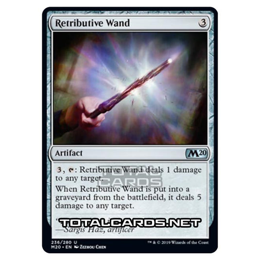 Magic The Gathering - Core Set 2020 - Retributive Wand - 236/280