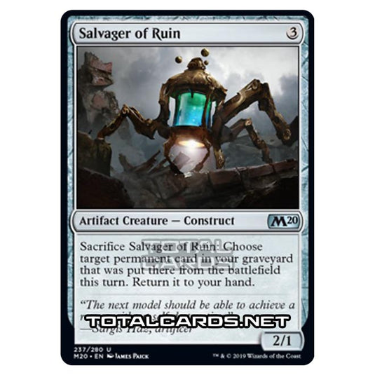 Magic The Gathering - Core Set 2020 - Salvager of Ruin - 237/280