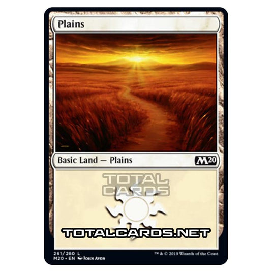 Magic The Gathering - Core Set 2020 - Plains - 261/280