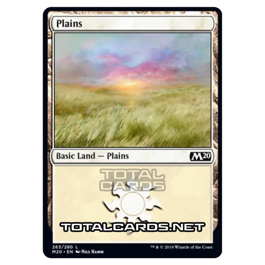 Magic The Gathering - Core Set 2020 - Plains - 263/280