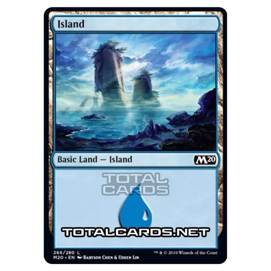 Magic The Gathering - Core Set 2020 - Island - 266/280