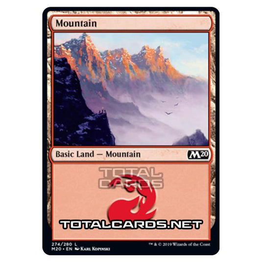 Magic The Gathering - Core Set 2020 - Mountain - 274/280