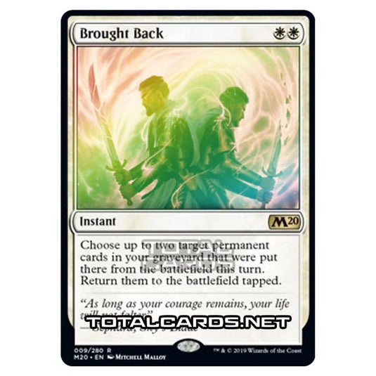 Magic The Gathering - Core Set 2020 - Brought Back - 9/280 (Foil)