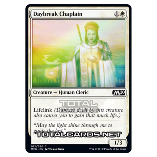 Magic The Gathering - Core Set 2020 - Daybreak Chaplain - 12/280 (Foil)