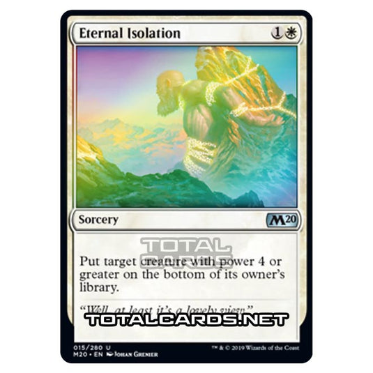 Magic The Gathering - Core Set 2020 - Eternal Isolation - 15/280 (Foil)