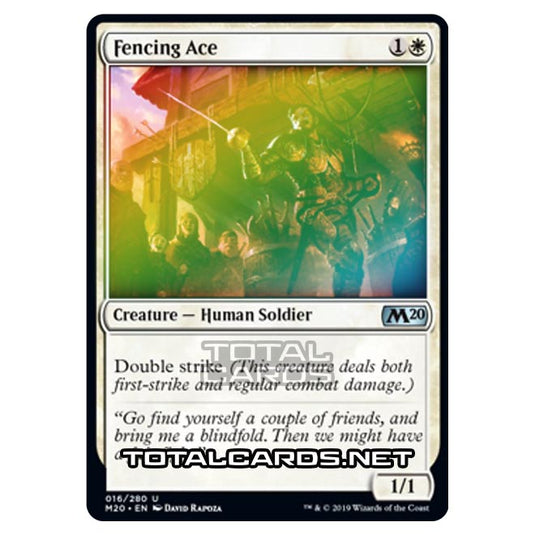 Magic The Gathering - Core Set 2020 - Fencing Ace - 16/280 (Foil)