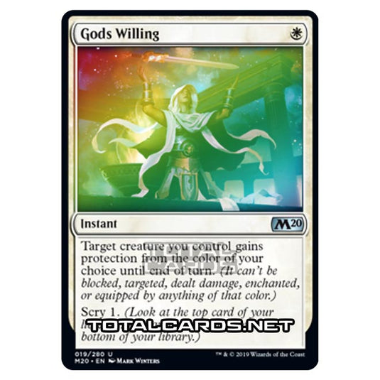 Magic The Gathering - Core Set 2020 - Gods Willing - 19/280 (Foil)