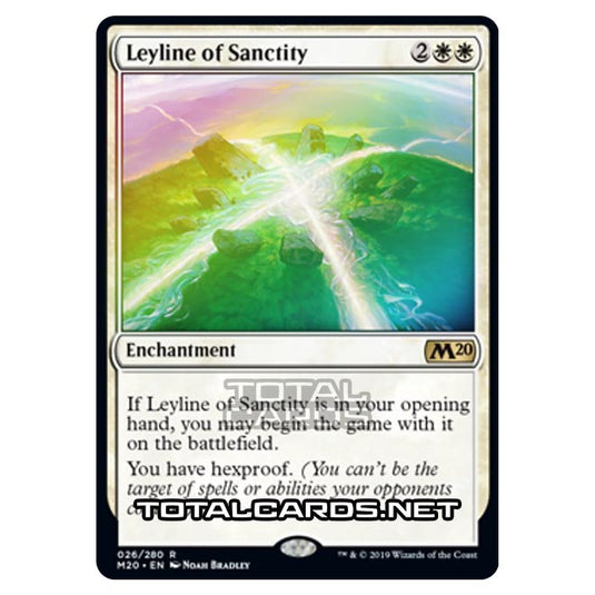 Magic The Gathering - Core Set 2020 - Leyline of Sanctity - 26/280 (Foil)