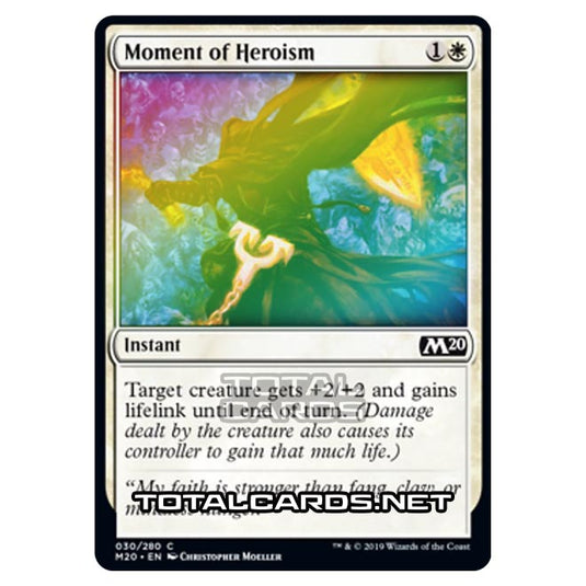 Magic The Gathering - Core Set 2020 - Moment of Heroism - 30/280 (Foil)