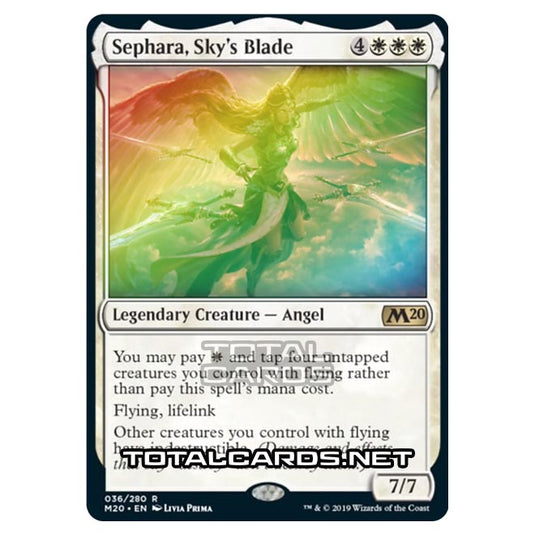 Magic The Gathering - Core Set 2020 - Sephara, Sky's Blade - 36/280 (Foil)