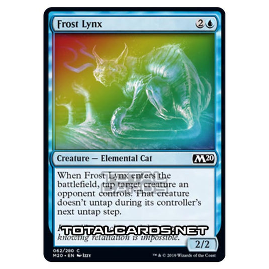 Magic The Gathering - Core Set 2020 - Frost Lynx - 62/280 (Foil)