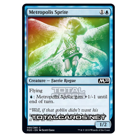 Magic The Gathering - Core Set 2020 - Metropolis Sprite - 66/280 (Foil)