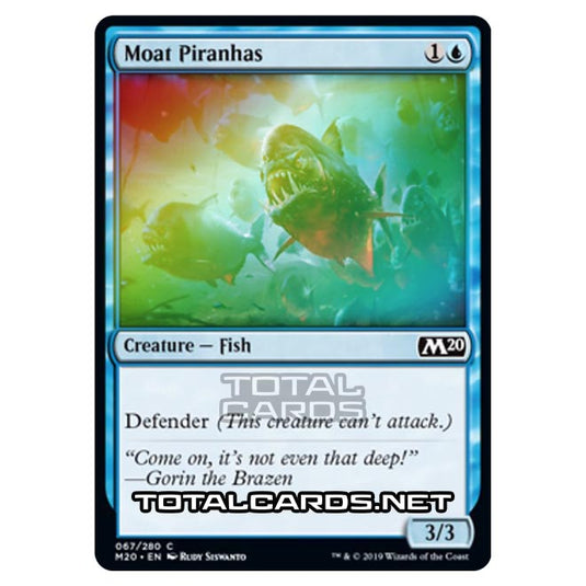 Magic The Gathering - Core Set 2020 - Moat Piranhas - 67/280 (Foil) Magic The Gathering - Core Set 2020 - Moat Piranhas - 67/280 (Foil)