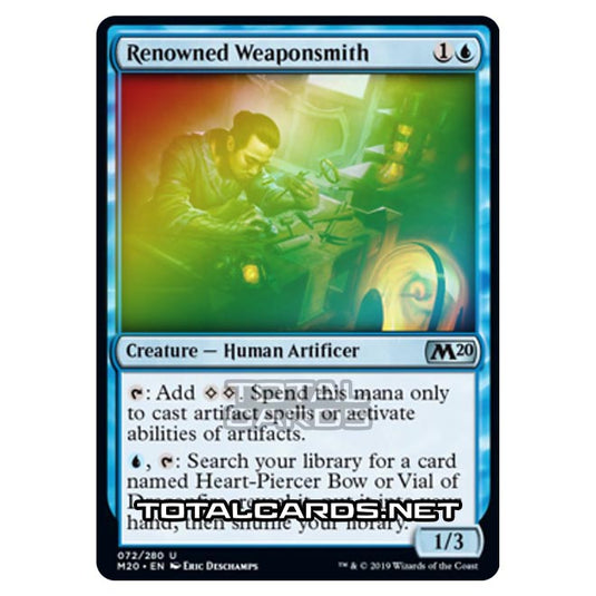 Magic The Gathering - Core Set 2020 - Renowned Weaponsmith - 72/280 (Foil)