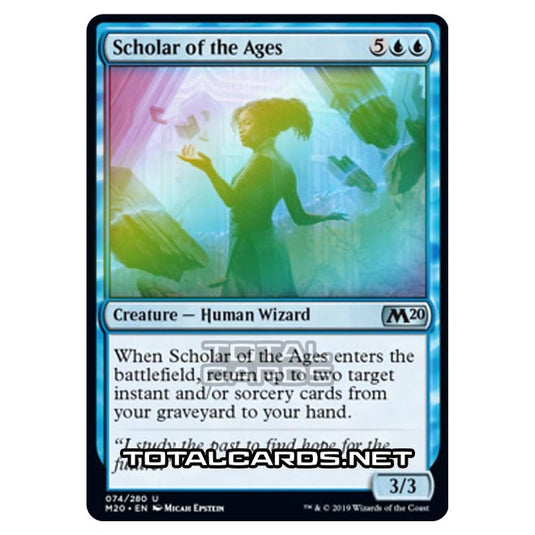 Magic The Gathering - Core Set 2020 - Scholar of the Ages - 74/280 (Foil)