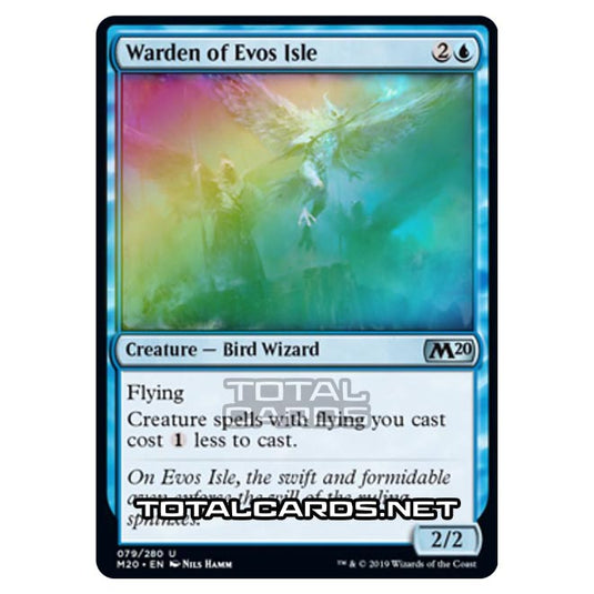 Magic The Gathering - Core Set 2020 - Warden of Evos Isle - 79/280 (Foil)