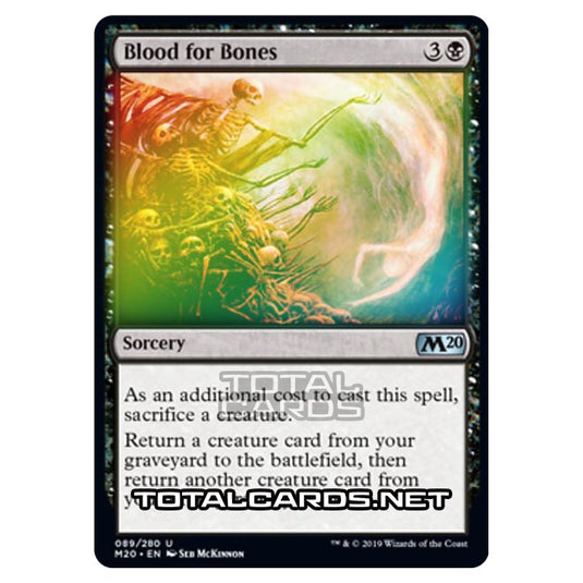 Magic The Gathering - Core Set 2020 - Blood for Bones - 89/280 (Foil)