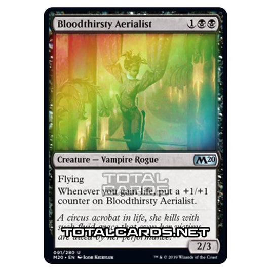 Magic The Gathering - Core Set 2020 - Bloodthirsty Aerialist - 91/280 (Foil)