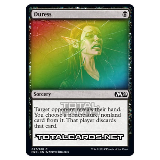 Magic The Gathering - Core Set 2020 - Duress - 97/280 (Foil)