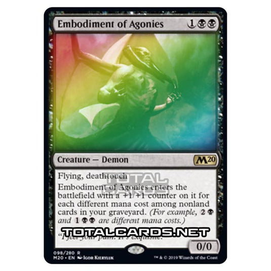 Magic The Gathering - Core Set 2020 - Embodiment of Agonies - 98/280 (Foil)