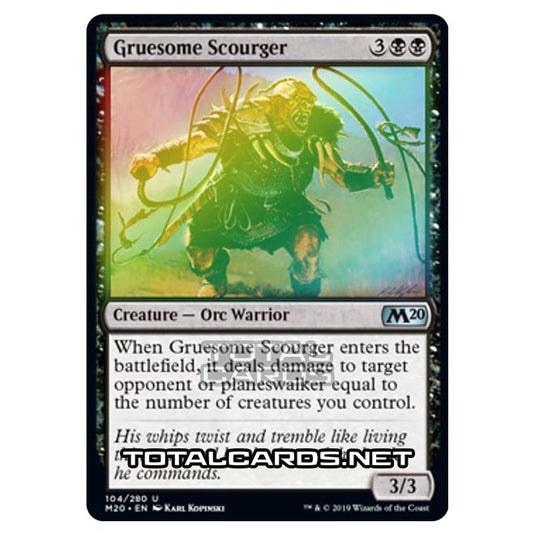 Magic The Gathering - Core Set 2020 - Gruesome Scourger - 104/280 (Foil)