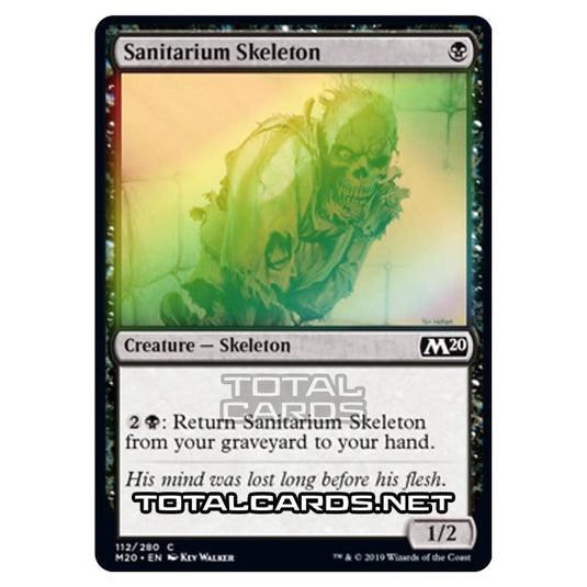 Magic The Gathering - Core Set 2020 - Sanitarium Skeleton - 112/280 (Foil)