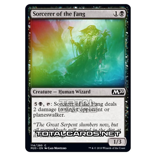 Magic The Gathering - Core Set 2020 - Sorcerer of the Fang - 114/280 (Foil)