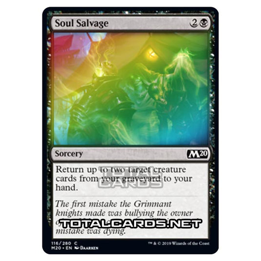 Magic The Gathering - Core Set 2020 - Soul Salvage - 116/280 (Foil)