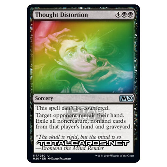 Magic The Gathering - Core Set 2020 - Thought Distortion - 117/280 (Foil)